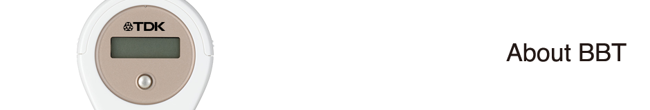About BBT(Basal Body Temperature)