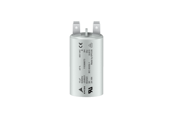 电机运行用AC薄膜电容器:B32323