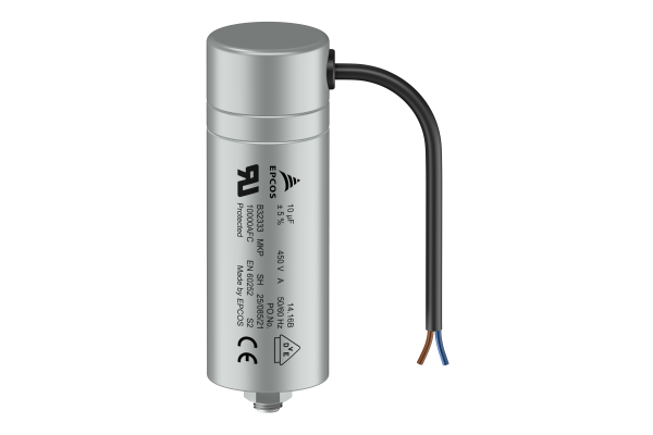 电机运行用AC薄膜电容器:B32333