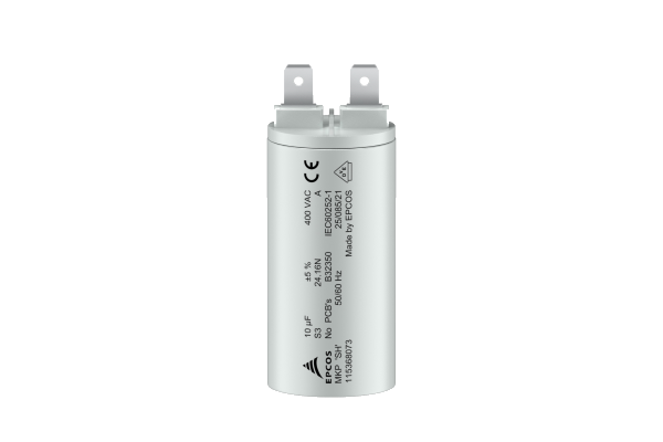电机运行用AC薄膜电容器:B32350