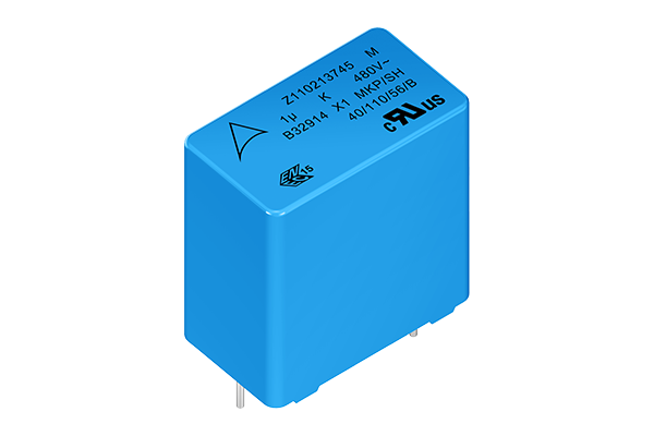 EMI 抑制电容器:B32912H4_J4_b32918H4_J4