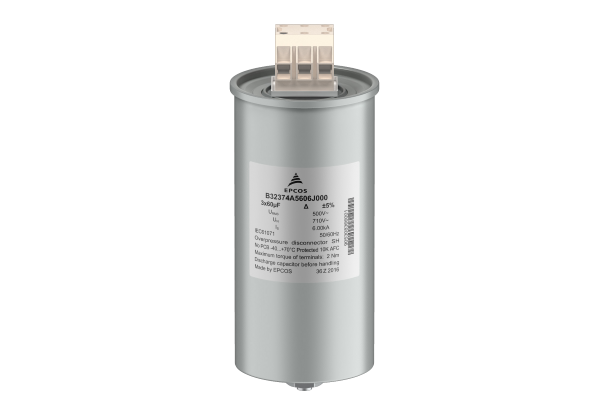 电力电子设备用电容器(薄膜):B32374