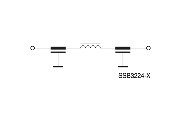 Circuit Diagram 馈通式滤波器:b85321a2_ssb3224-x