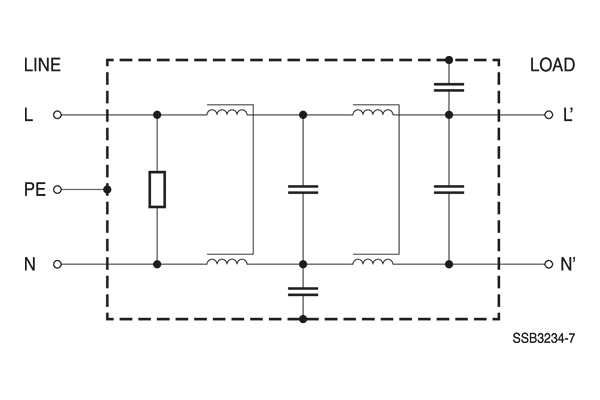 电源线路EMC滤波器:b84113h_ssb3234-7