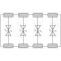 Circuit Diagram 电压保护器件,CeraDiodes:4Array