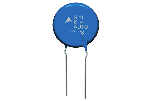 电压保护器件,引线式盘压敏变阻器:S20AUTO