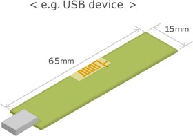 通过TDK贴片天线实现2.4/5GHz双频带化