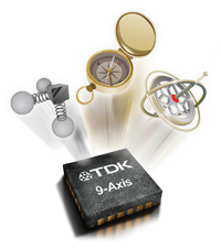 9-axis family of motion sensors