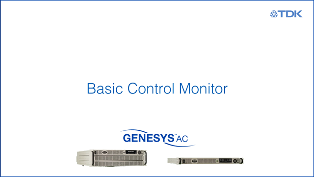 FAQ Video - Basic Control Monitor thumbnail